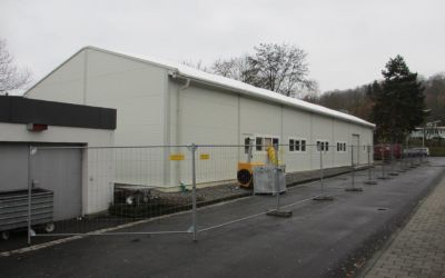 Testhalle für Elektronikteile